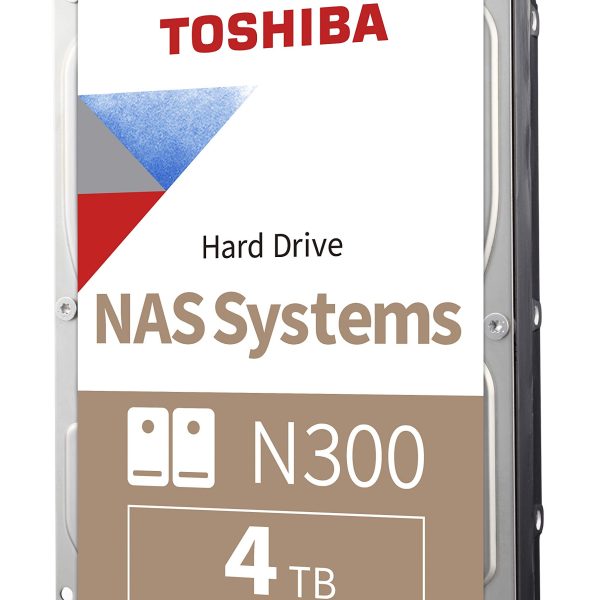 4TB 3.5" N300 Desktop NAS HDD 7200RPM
